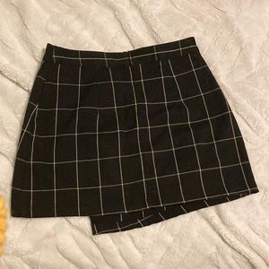 Plaid Mini Skirt
